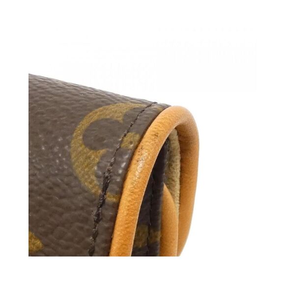 Pre Loved Louis Vuitton Pochette Monogram Canvas Clutch Unisex Brown Clutch Bags - Picture 4 of 8